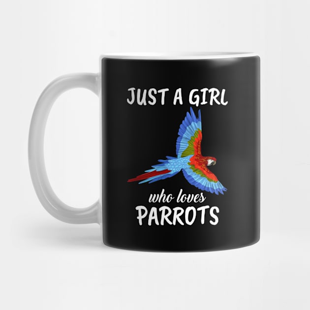 Just A Girl Who Loves Parrots by TheTeeBee